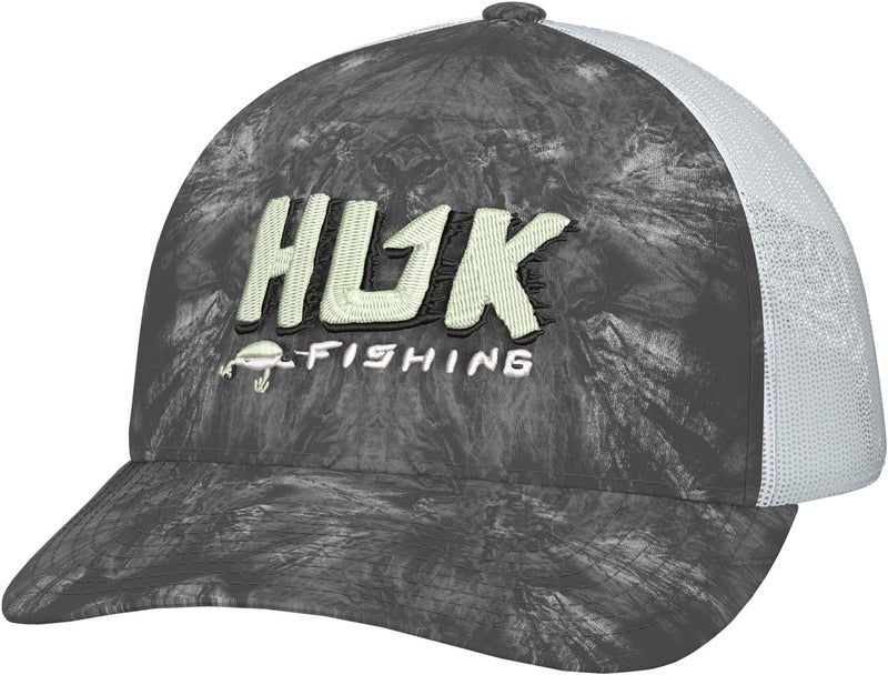 HUK Store Mens Trucker Hat, Anti-Glare Snapback Fishing Hat for Men - Image 1